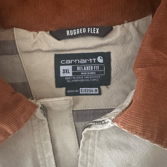 Carhartt Men's Tall Sandstone Detroit Jacket 3XL - Picture 3 of 10